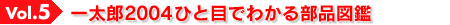 Vol.5 一太郎2004ひと目でわかる部品図鑑