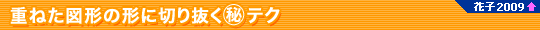 d˂}`̌`ɐ؂蔲}eNiԎq2009ȏj