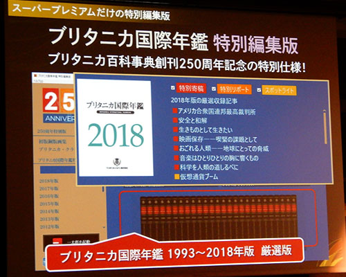 ブリタニカの国際年鑑とイメージクエスト